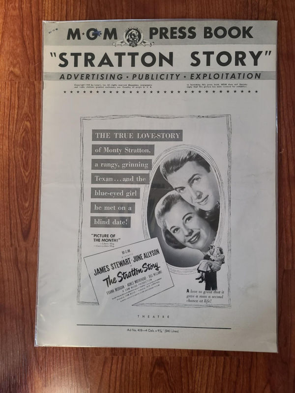 The Stratton Story - Press Books