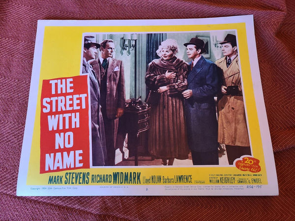 The Street With No Name - General Lobby Cards