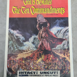 The Ten Commandments - 1 Sheets/US