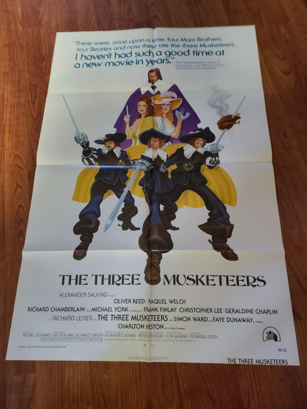 The Three Musketeers - 1 Sheets/US