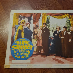 The Three Stooges/Go Around The World In A Daze - General Lobby Cards