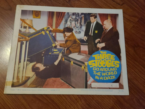 The Three Stooges/Go Around The World In A Daze - General Lobby Cards