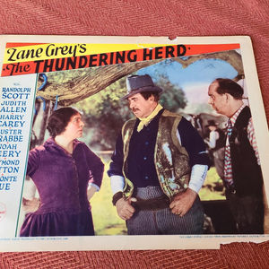 The Thundering Herd - Western Lobby Cards