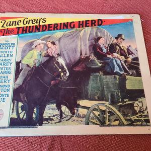 The Thundering Herd - Western Lobby Cards