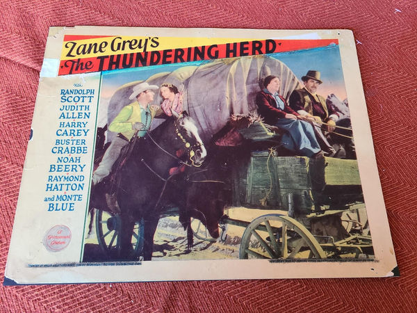 The Thundering Herd - Western Lobby Cards