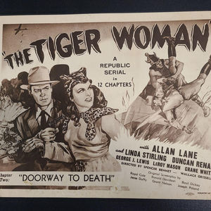 The Tiger Woman - Serial Lobby Cards