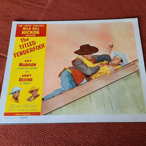 The Titled Tenderfoot - Western Lobby Cards