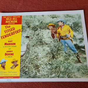 The Titled Tenderfoot - Western Lobby Cards