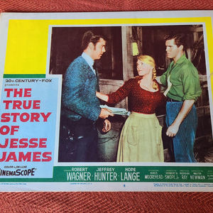 The True Story Of Jesse James - Western Lobby Cards