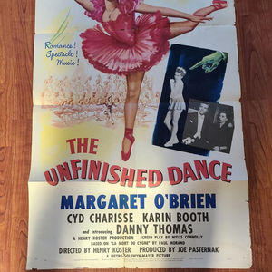 The Unfinished Dance - 1 Sheets/US