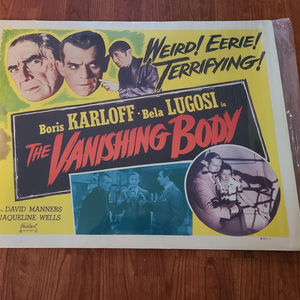 The Vanishing Body - Half Sheets