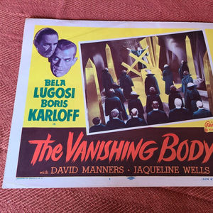 The Vanishing Body - Scifi/Horror