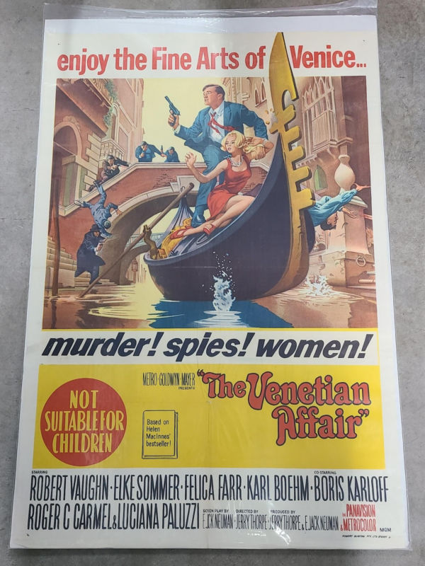 The Venetian Affair - 1 Sheets/US