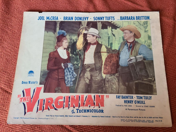 The Virginian - Western Lobby Cards