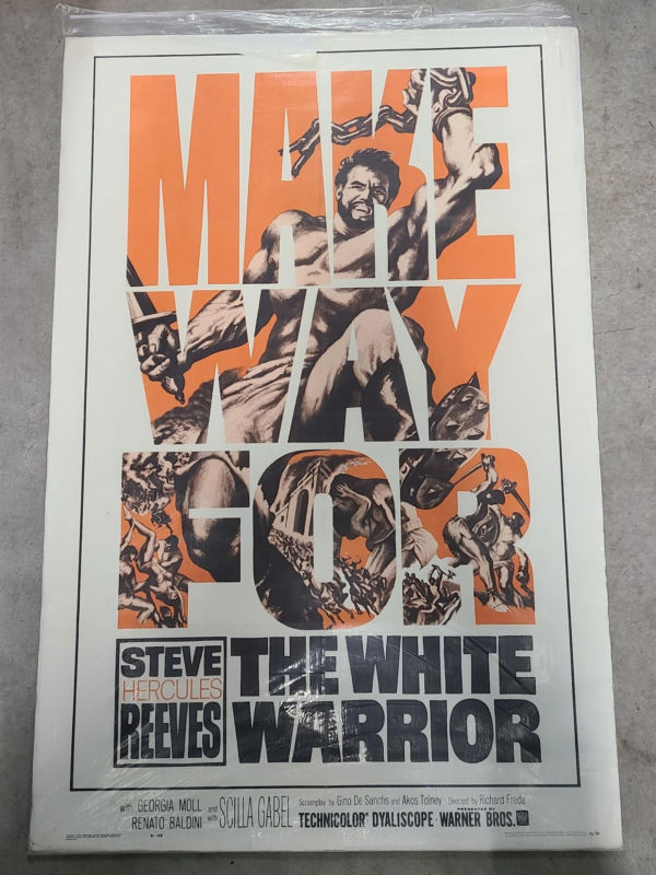 The White Warrior - 1 Sheets/US