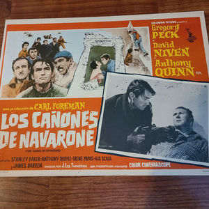 Thr Guns Of Navarone - Military/Aviation Lobby Cards