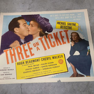 Three on a Ticket - Half Sheets