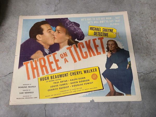 Three on a Ticket - Half Sheets