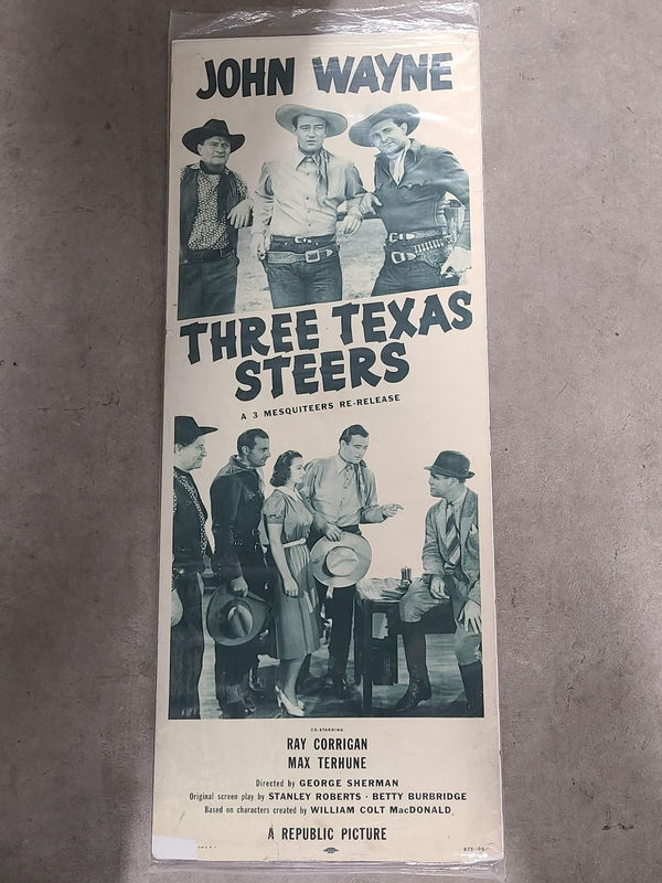 Three Texas Steers - Inserts