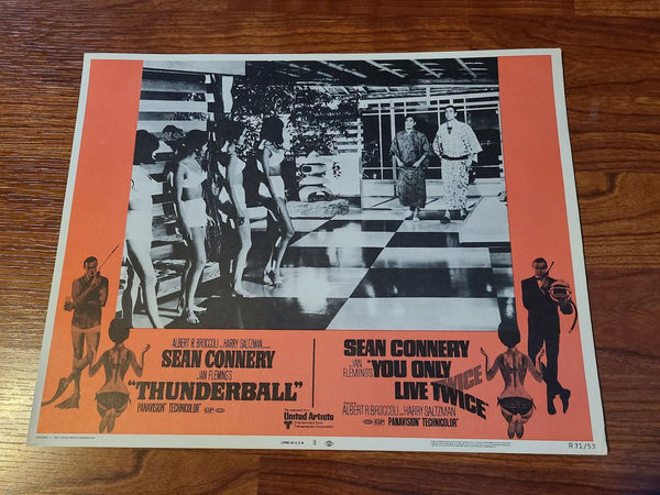 Thundeball/You Only Live Twice - Doublebill - General Lobby Cards