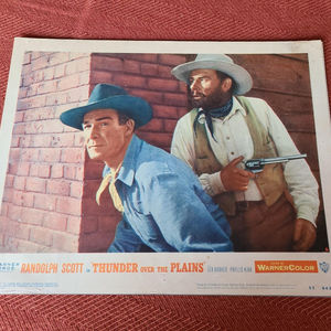 Thunder Over The Plains - Western Lobby Cards