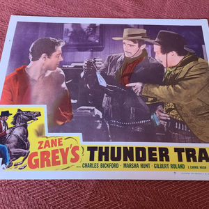 Thunder Trail - Western Lobby Cards