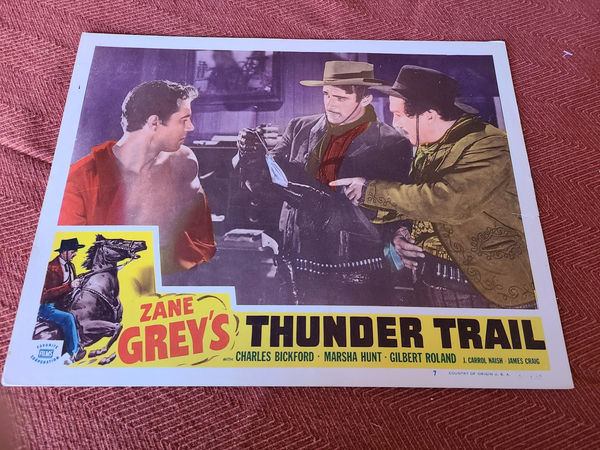 Thunder Trail - Western Lobby Cards