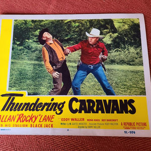 Thundering Caravans - Western Lobby Cards