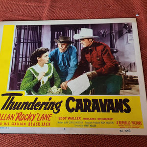 Thundering Caravans - Western Lobby Cards