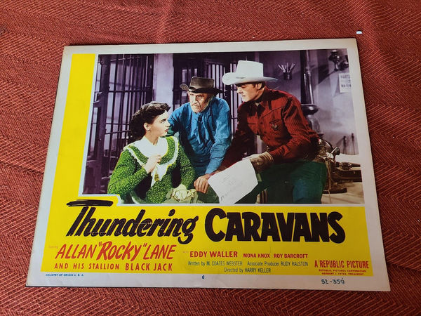 Thundering Caravans - Western Lobby Cards