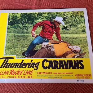 Thundering Caravans - Western Lobby Cards