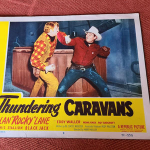 Thundering Caravans - Western Lobby Cards