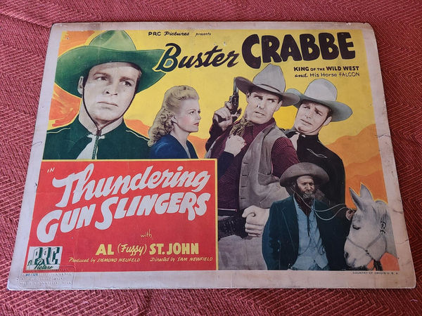 Thundering Gun Slingers - Western Lobby Cards