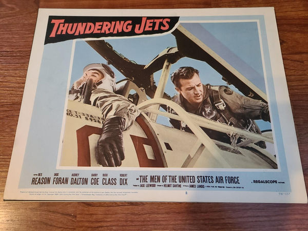 Thundering Jets - Military/Aviation Lobby Cards