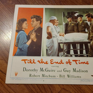 Till The End of Time - Military/Aviation Lobby Cards