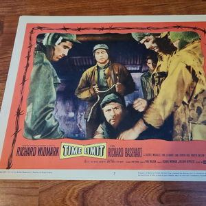 Time Limit - Military/Aviation Lobby Cards