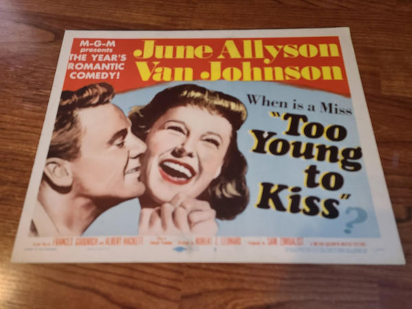 Too Young To Kiss - Title Cards