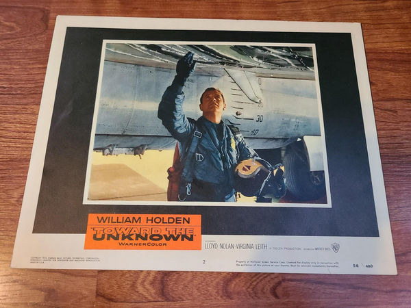 Toward The Unknown - Military/Aviation Lobby Cards