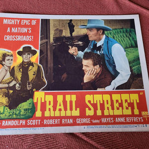 Trail Street - Western Lobby Cards