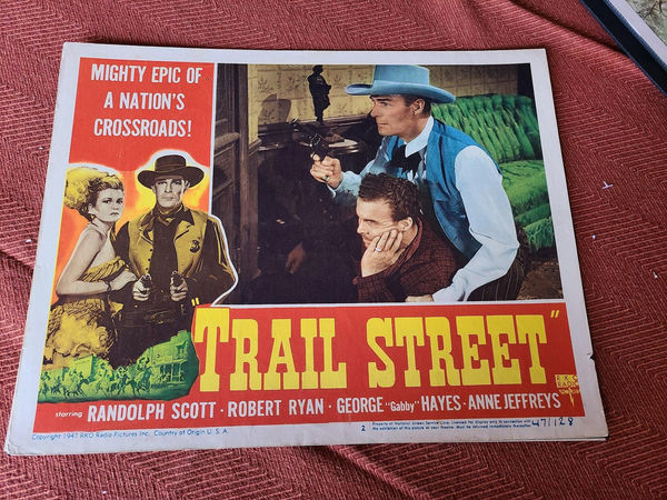 Trail Street - Western Lobby Cards