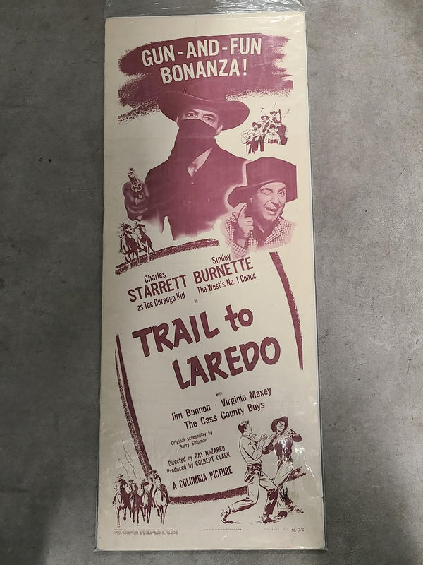 Trail To Laredo - Inserts