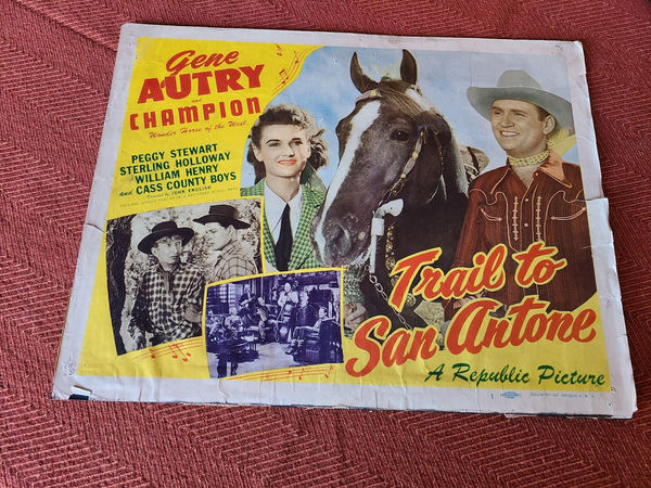 Trail To San Antone - Western Lobby Cards