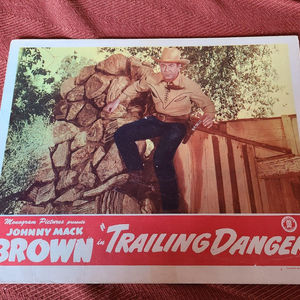 Trailing Danger - Western Lobby Cards