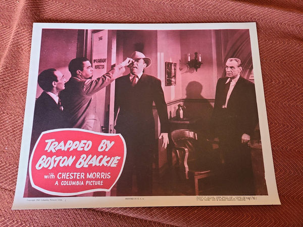 Trapped By Boston Blackie - General Lobby Cards