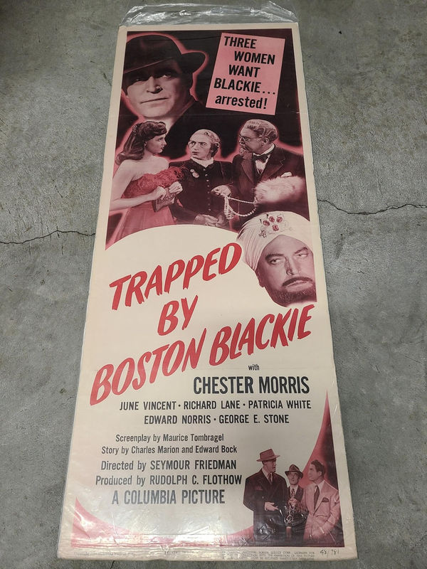 Trapped By Boston Blackie - Inserts