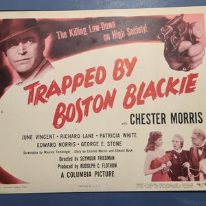 Trapped By Boston Blackie - Title Cards