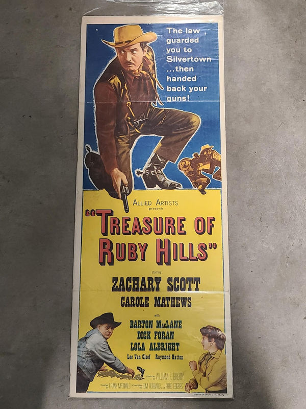 Treasure of Ruby Hills - Inserts