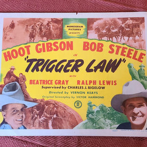 Trigger Law - Western Lobby Cards