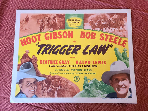 Trigger Law - Western Lobby Cards