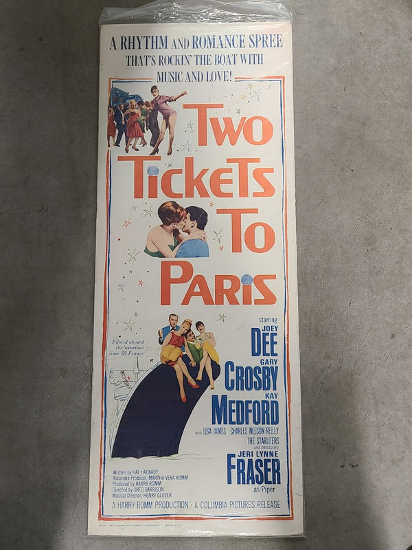 Two Tickets To Paris - Inserts